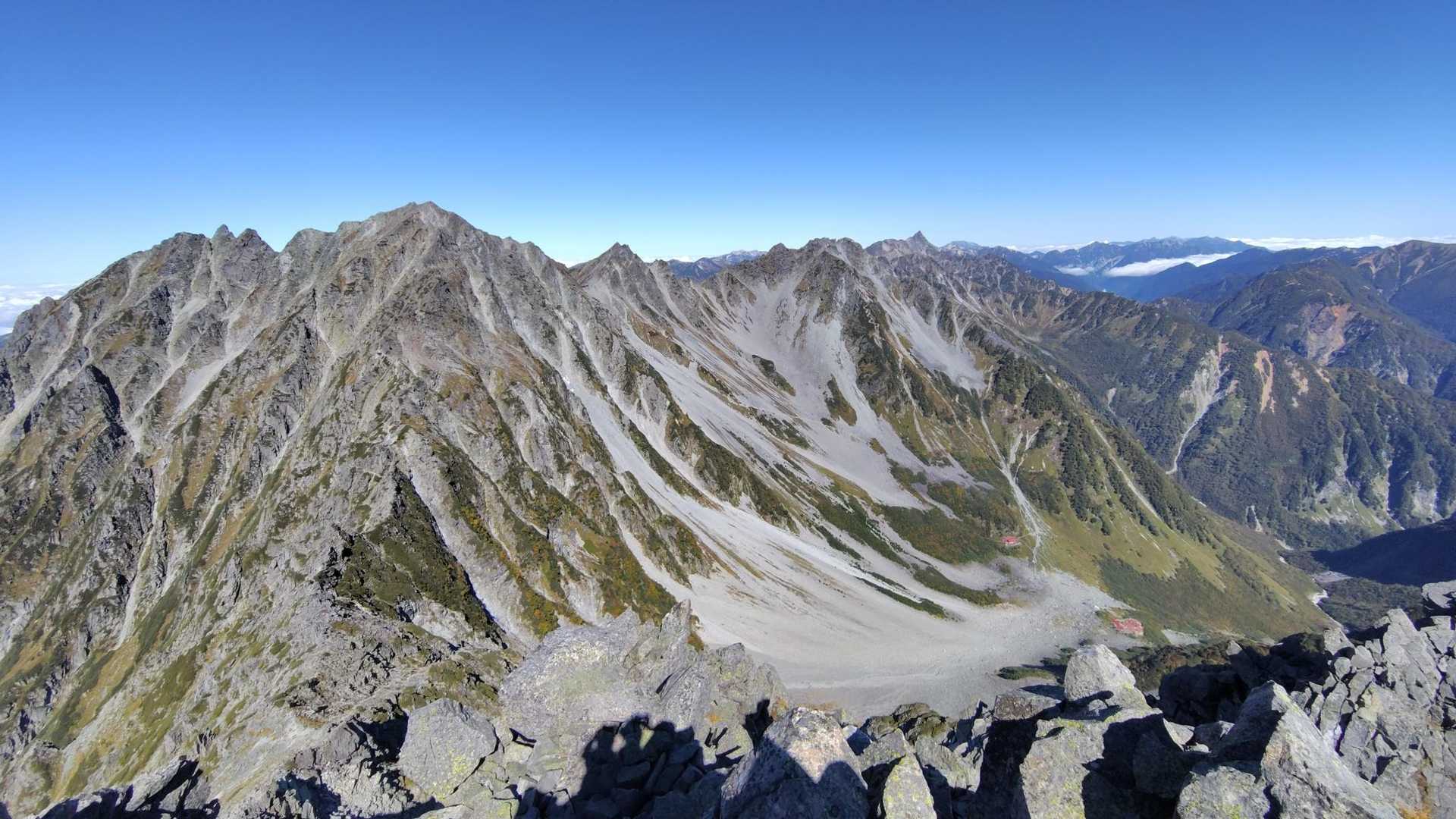 圧巻
前穂高岳、なんて素晴らしい山なんだ