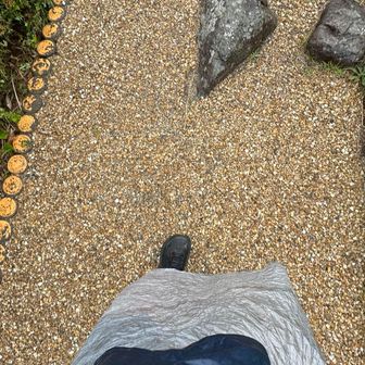 DCFのレインスカートでパンツは濡れずに済みました