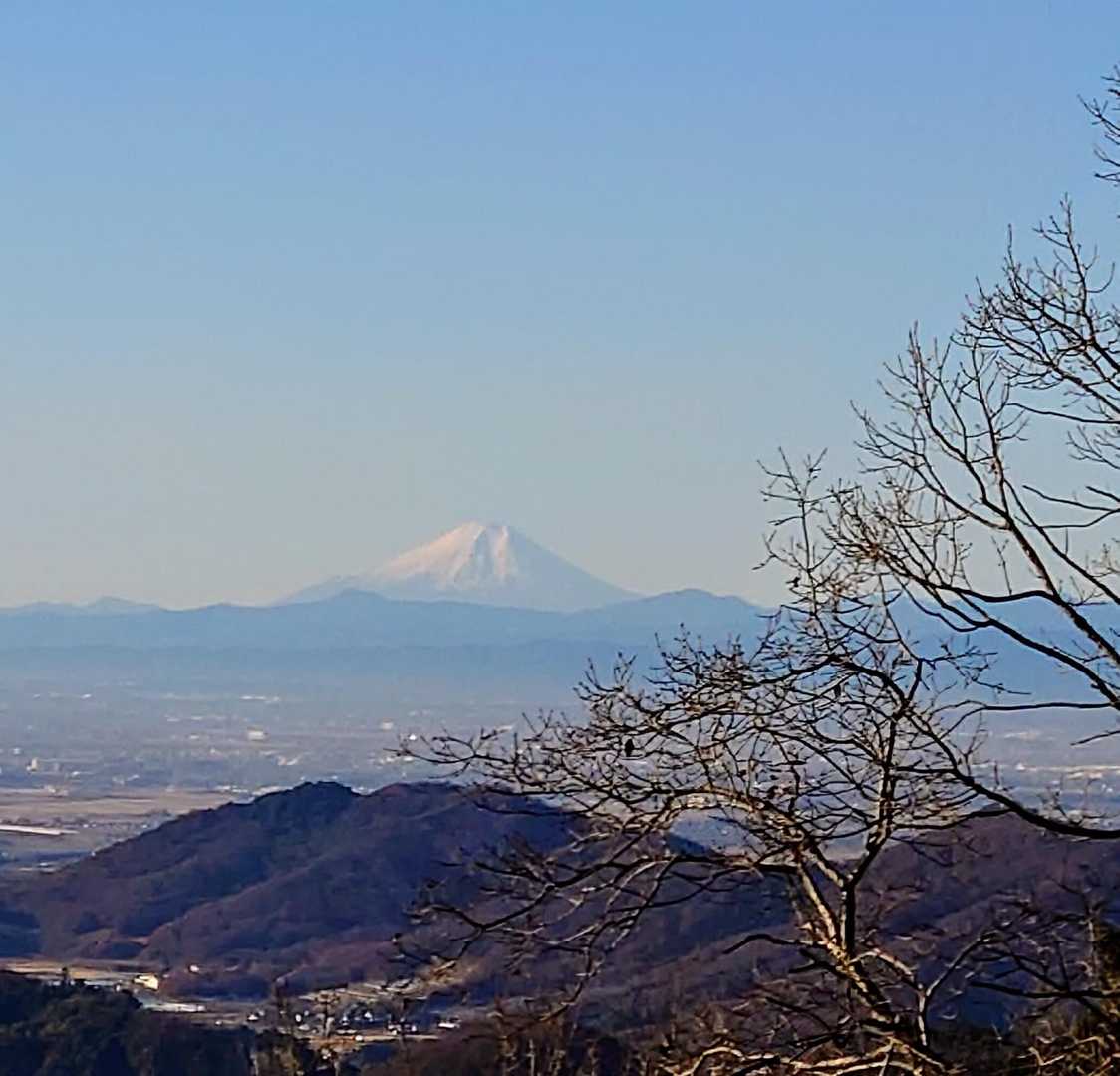 第二展望台から富士山🗻