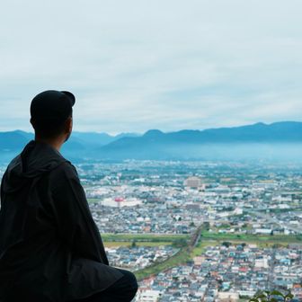 遠くの雲が綺麗でした