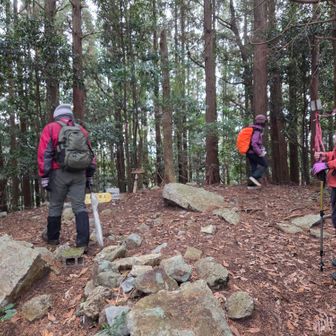 八峰山とうちゃーく
お初の方は先頭でGET☝️