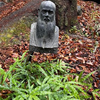 ここ、カフェらしいんだけど多分オープンしてなかったような…