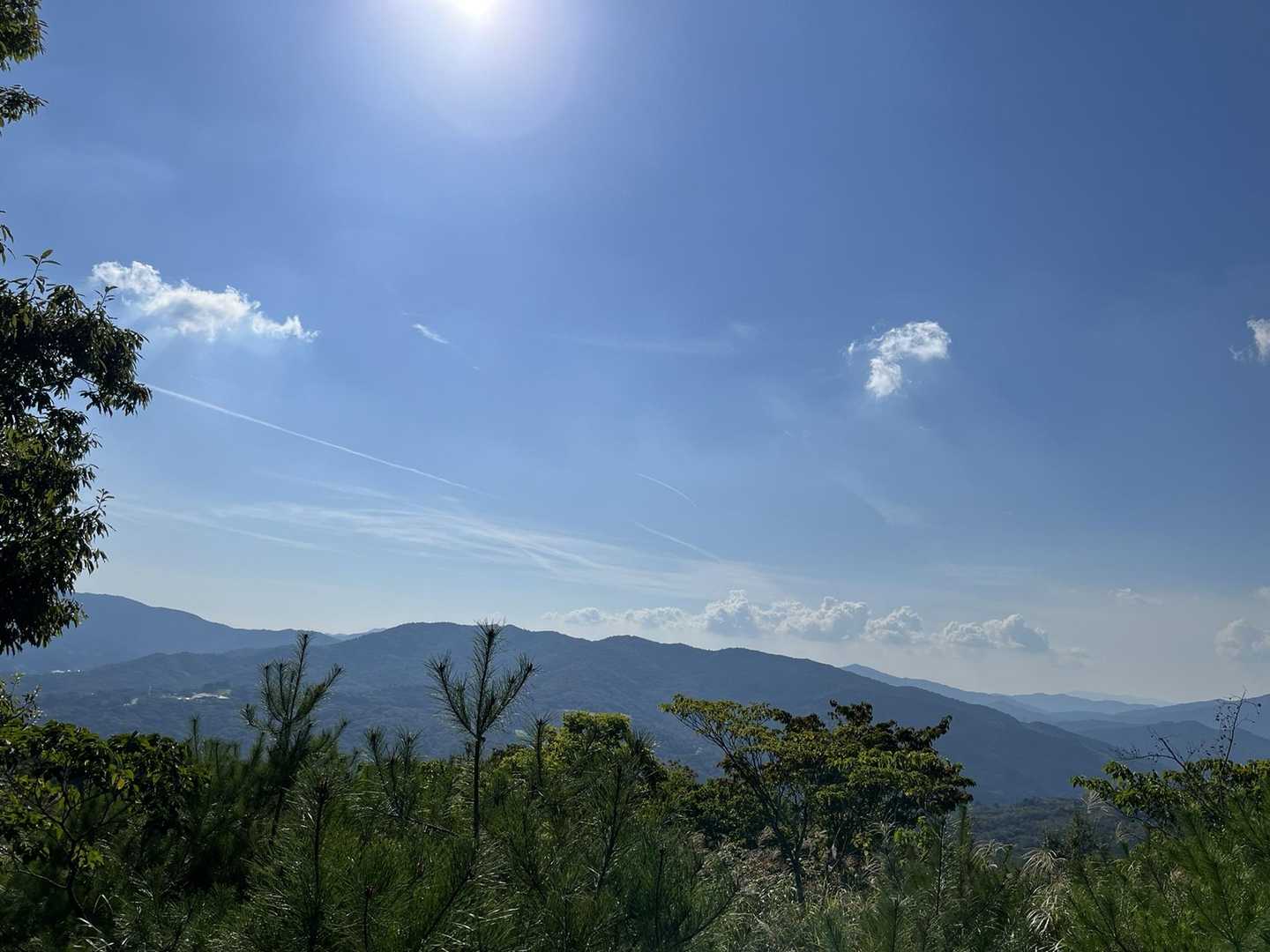 下山途中の景色☀︎