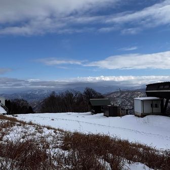 リフト降り場から部子山方面