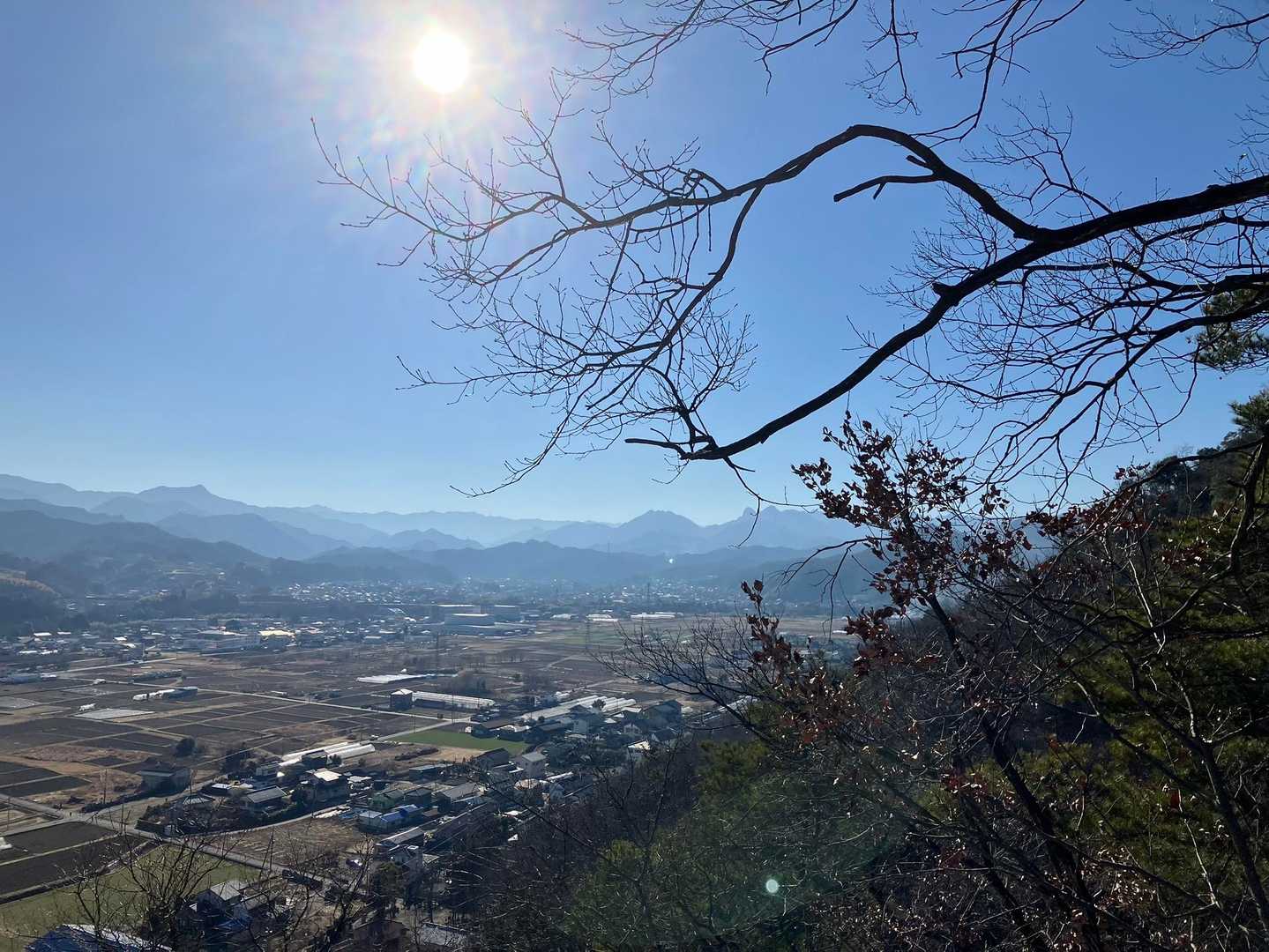 神成山ハイキングコース入口-神成山 往復コースの写真