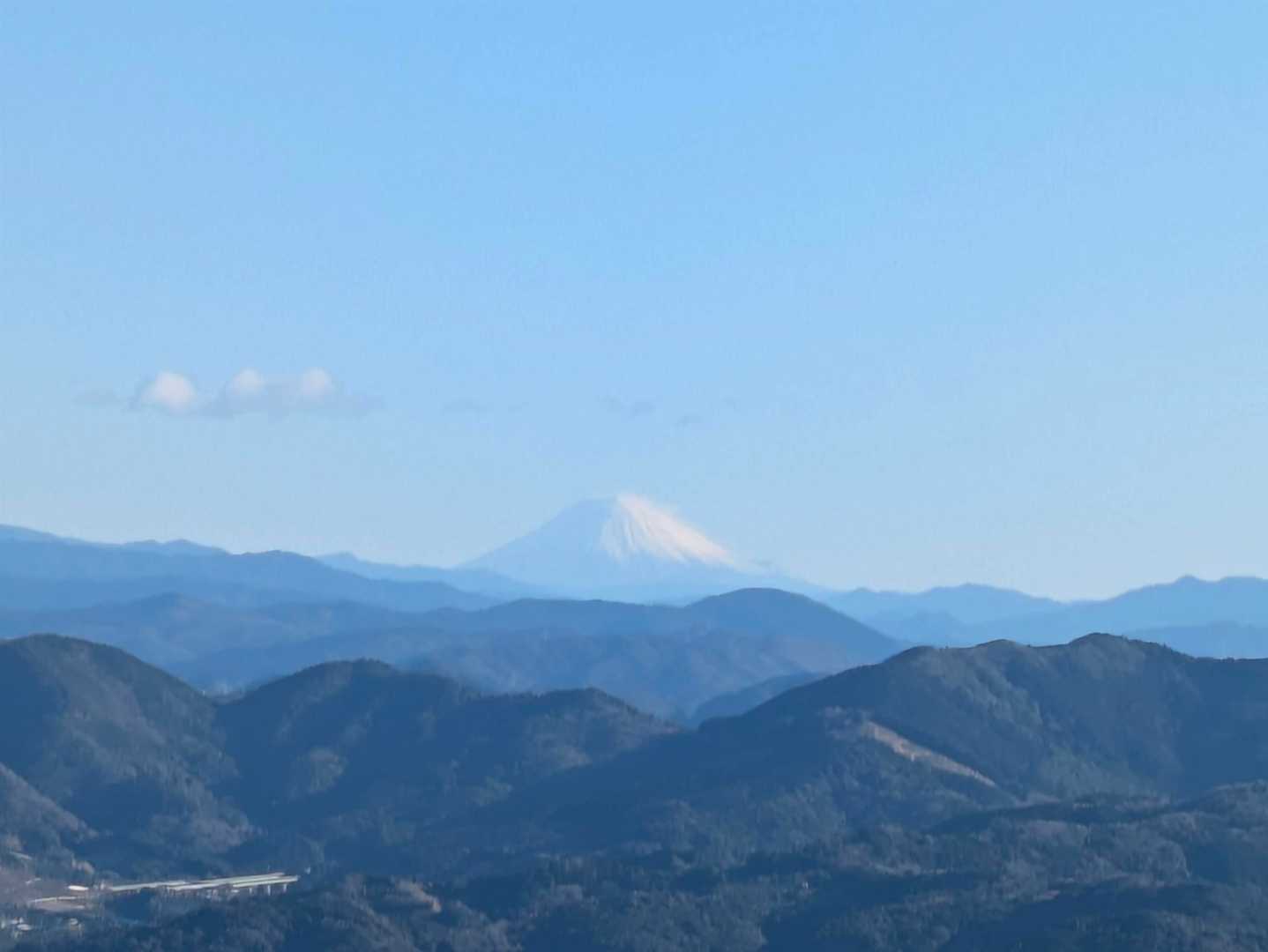 富士山！今日は綺麗に見えました🏔️