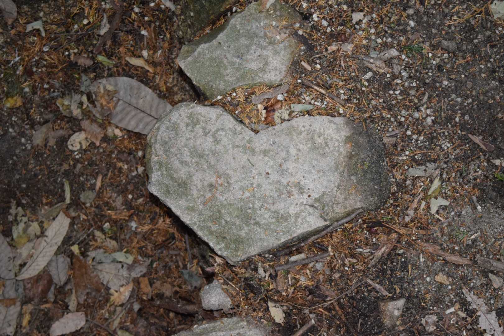 ハート♥️の石