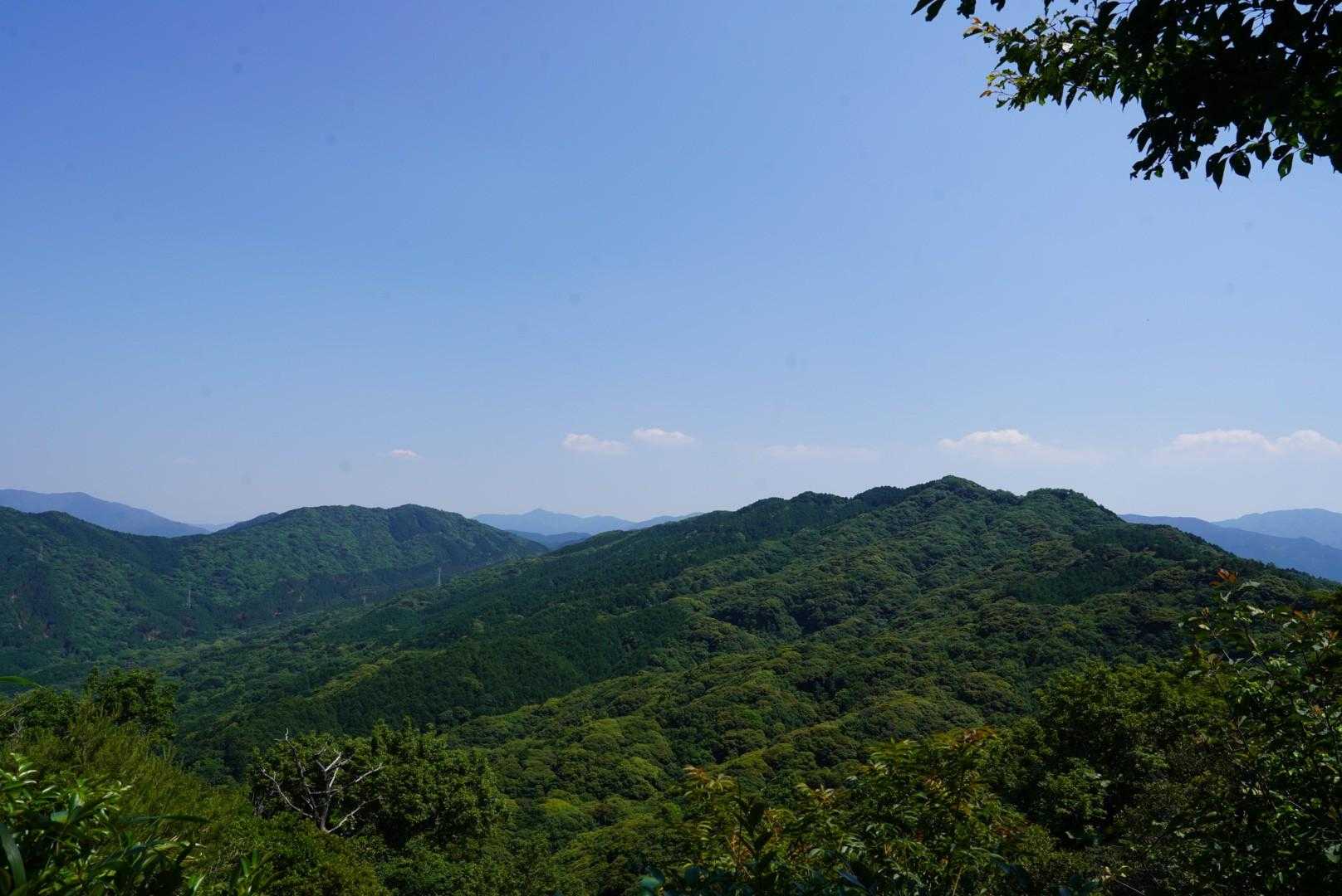叶岳登山口-叶嶽宮前-鐘撞山-高祖山 周回コースの写真