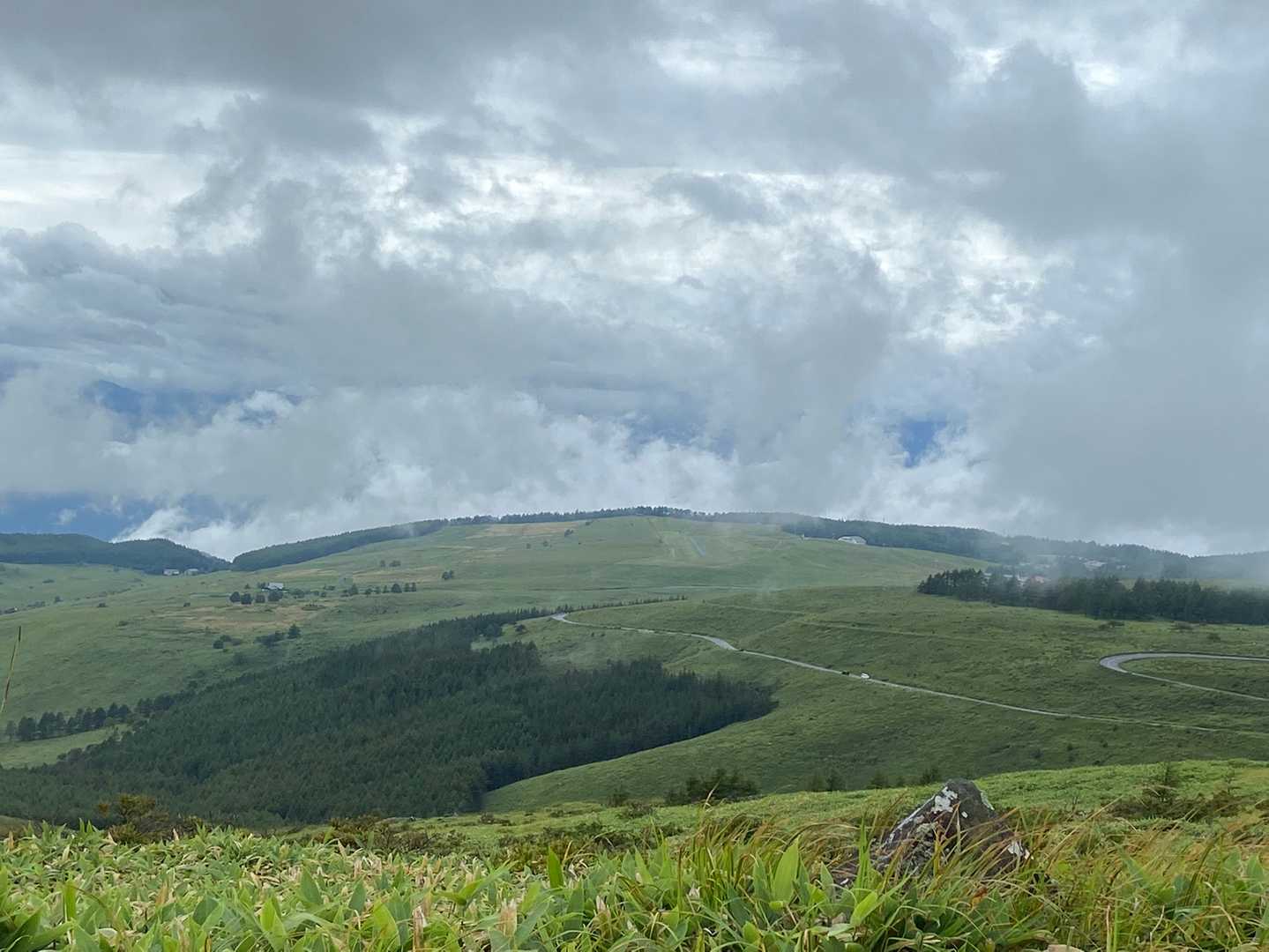 霧ヶ峰-車山肩バス停 縦走コースの写真