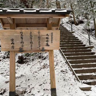 ね？宮内庁！なんだか厳かな雰囲気