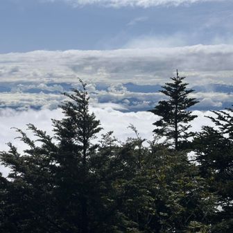 展望あります
何とか赤石岳や悪沢岳が見えているかな~