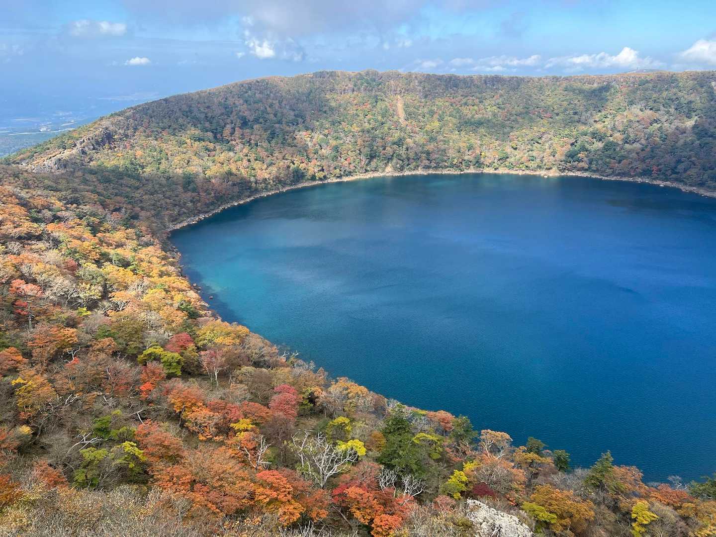 韓国岳登山口-韓国岳-大浪池-つつじヶ丘登山口-つつじヶ丘 周回コースの写真