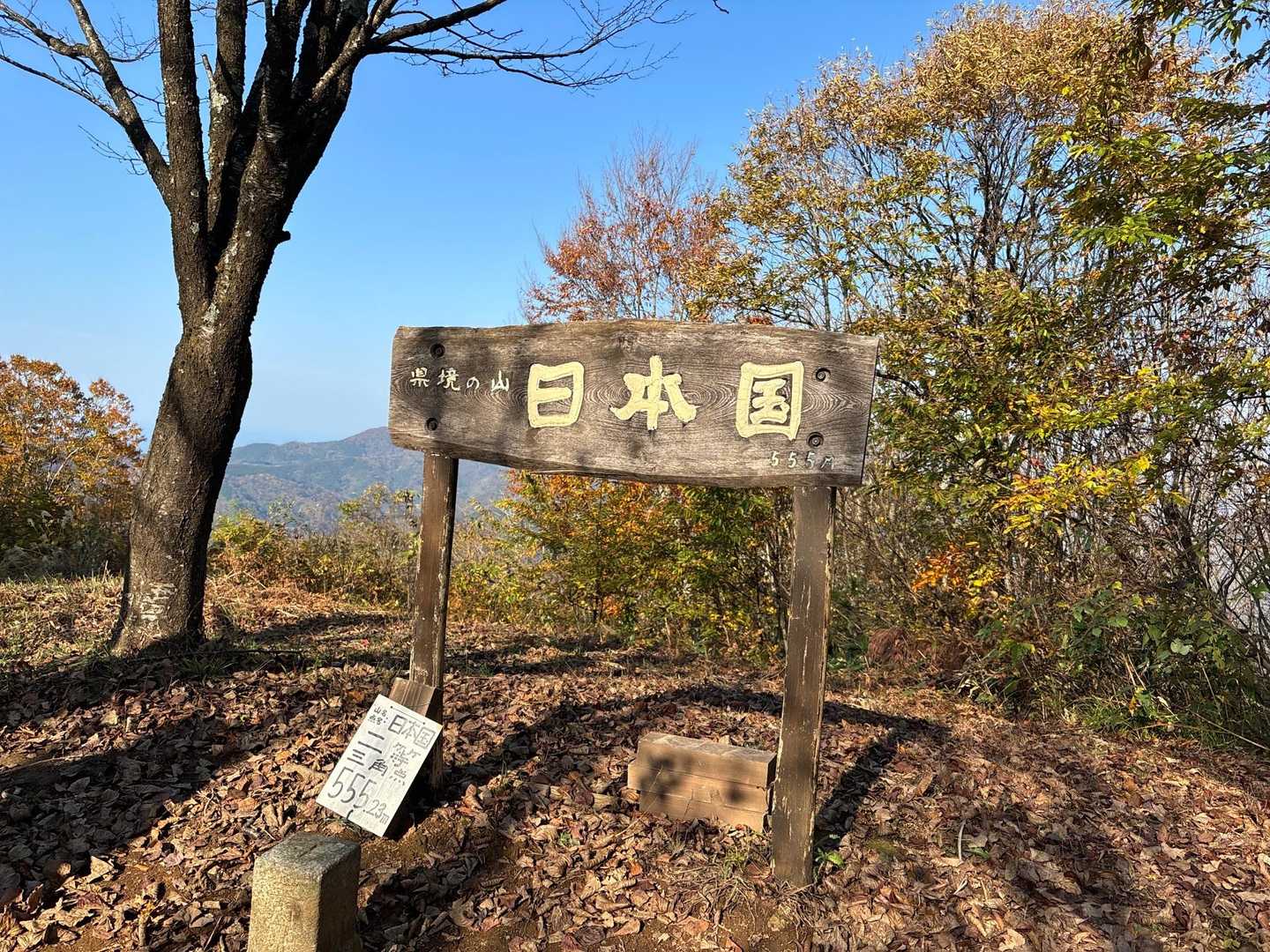 555m 山頂です
