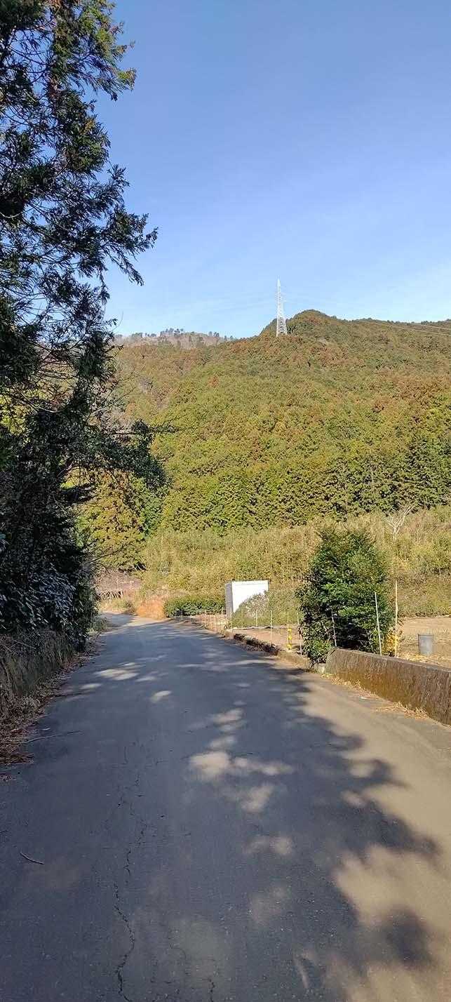 1時間以上歩いたが、まだふもとみたいな光景