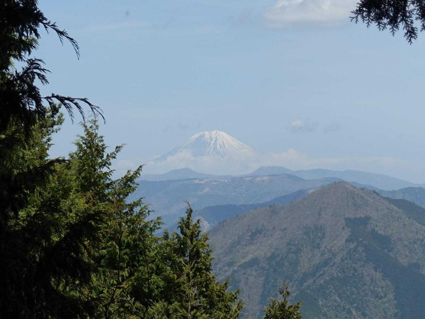 ひょっこり富士山🗻