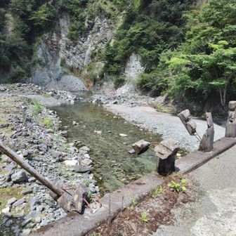 情報によっては世附橋、現地標識では芦沢橋。