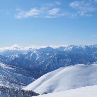 主脈の方も風が強そう…