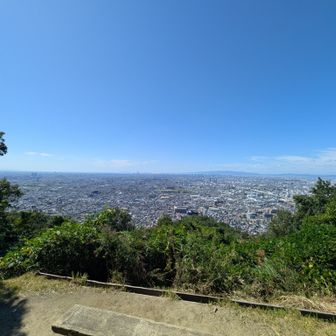 ココからの景色は最高だ。