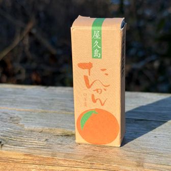 屋久島で買ったたんかん羊羹です。
おいし〜🍊