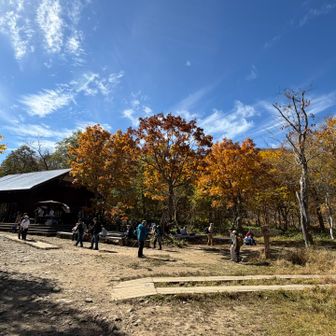 山の鼻に到着。