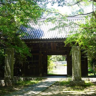 屋島寺へ戻って、猛ダッシュで下山します