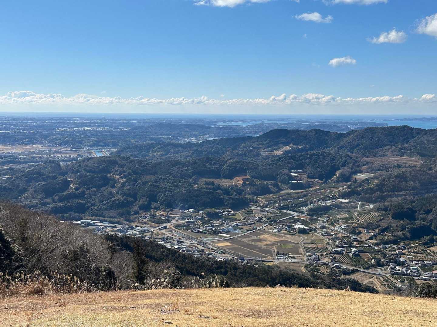 低山ながら眺望は素晴らしいです😍