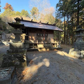 諏訪神社（標高511） 到着

安全登山🙏
