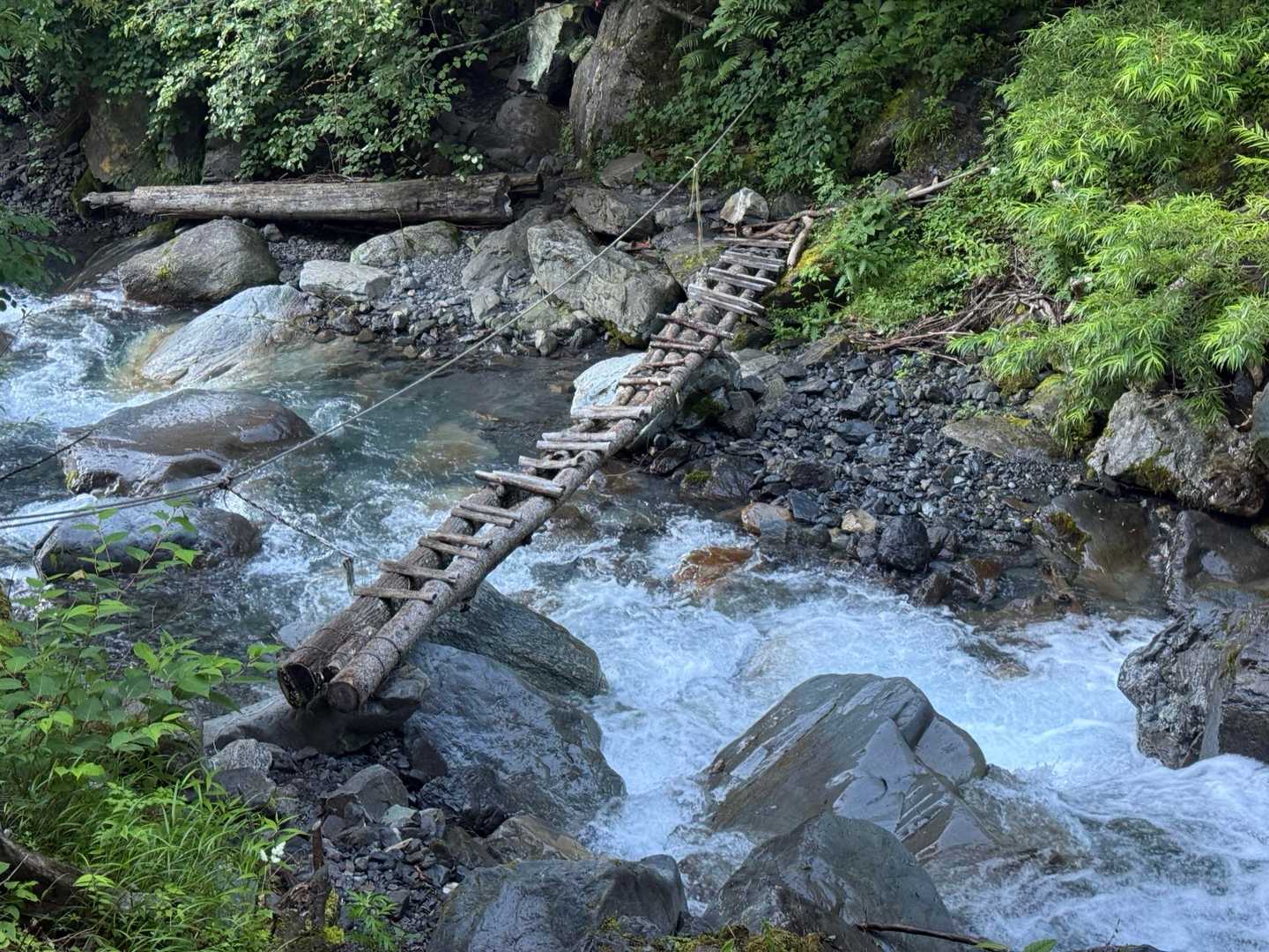広河原-広河原登山口-北岳-中白根山-間ノ岳-農鳥岳-農鳥 縦走コースの写真