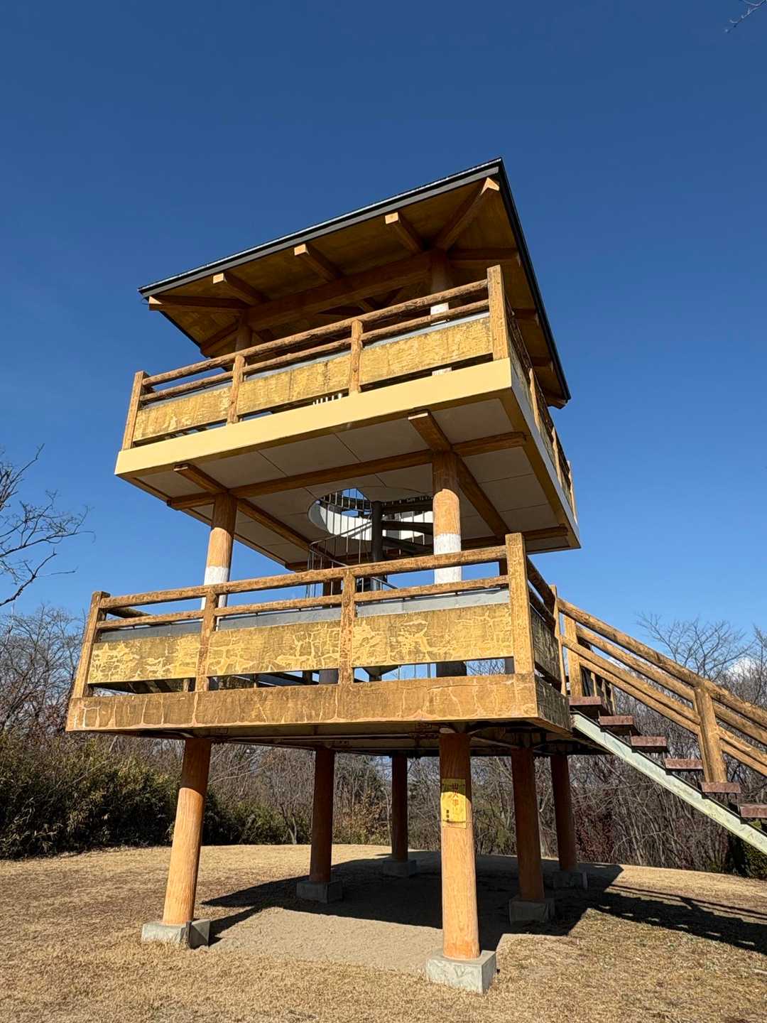 さくら山の展望台