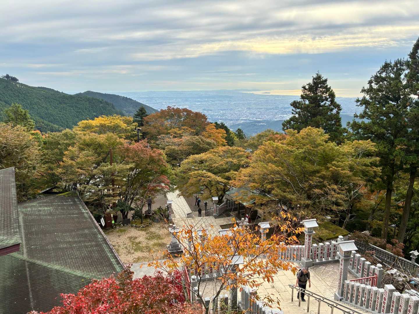 今日は眺めが最高