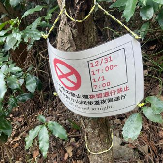 通行禁止になるのね⚠️
病院裏大変だった！