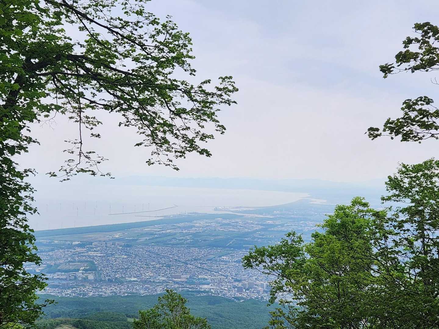 山頂からの見晴らし
