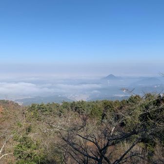横ケ峯展望所からの景色
雲が晴れてきました