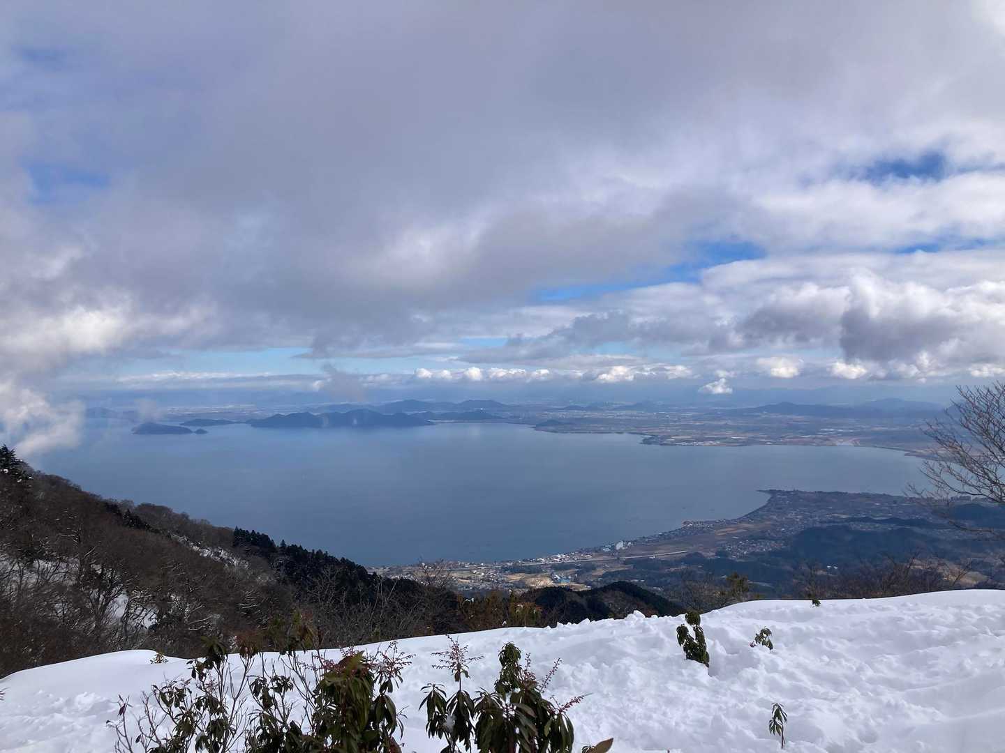 霊仙山権現山登山口-権現山-ホッケ山-小女郎峠 往復コースの写真