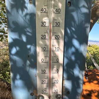 33℃だけど、結構涼しい