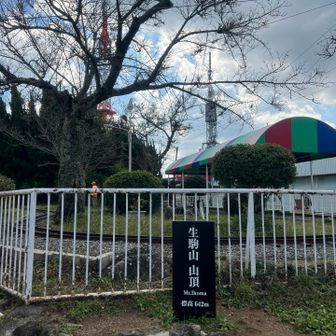 山頂碑