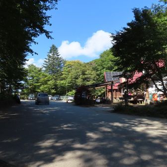 上日川峠に戻りました。