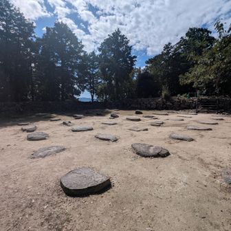 天守跡
