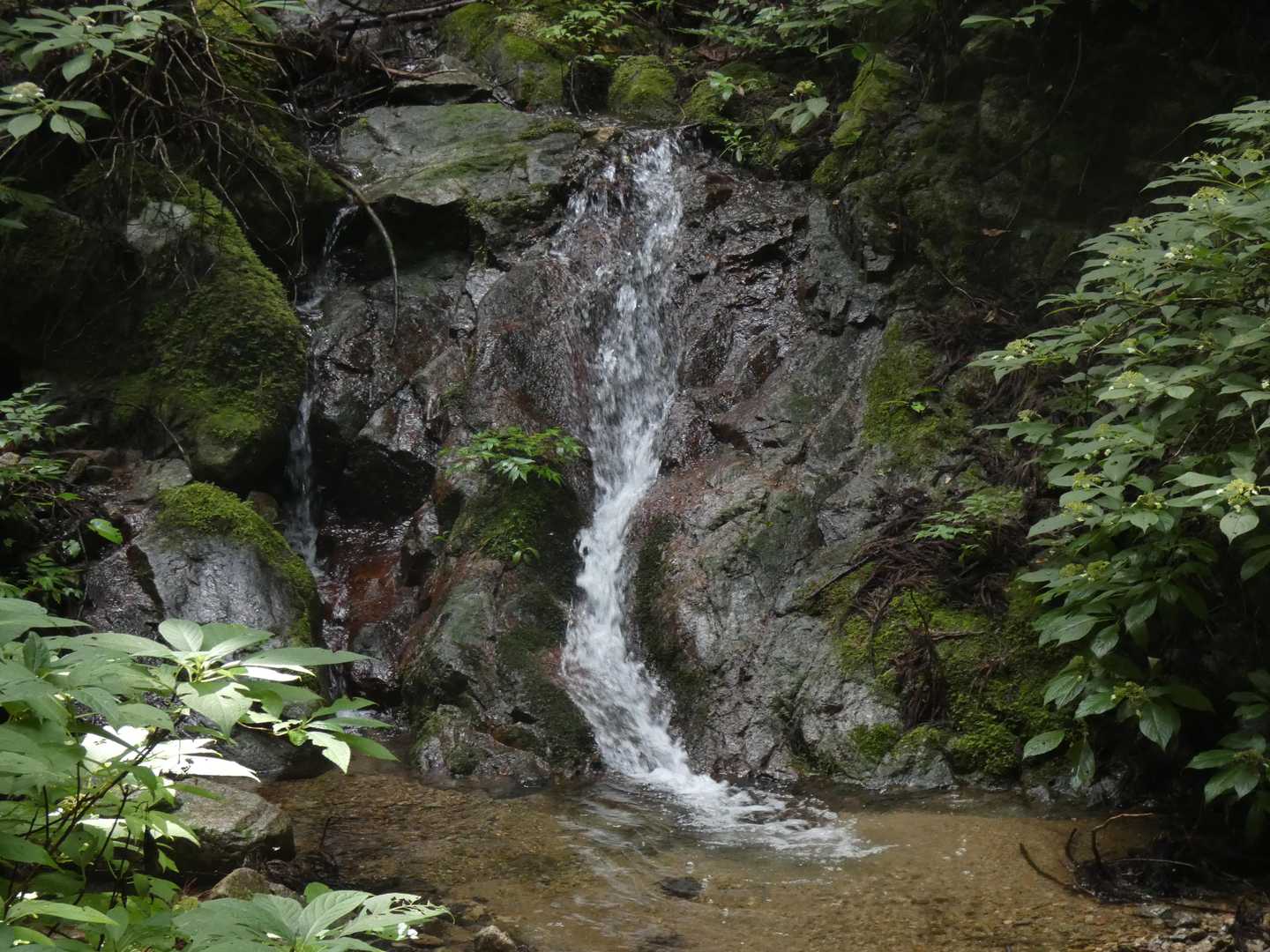 小さな滝