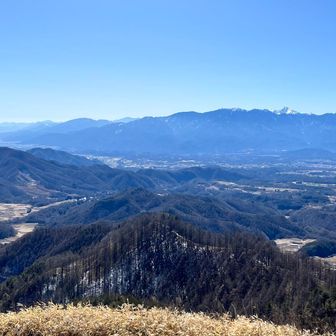 南アルプスー！