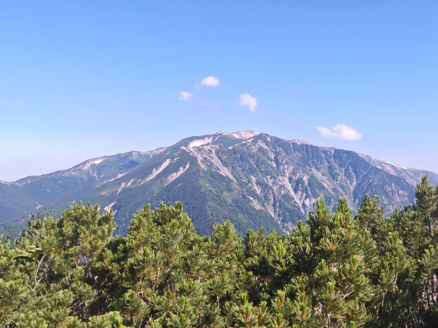 薬師岳登山口-五光岩ベンチ-高天原峠-アラスカ庭園 往復コースの写真