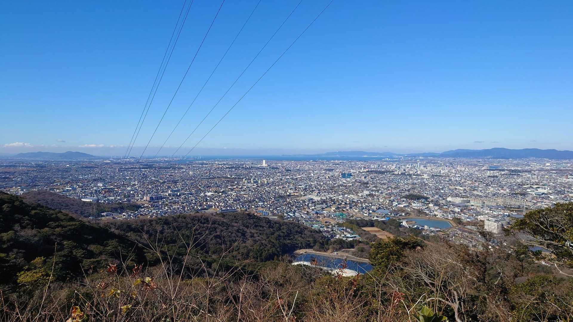 二川自然歩道入口-東山 往復コースの写真