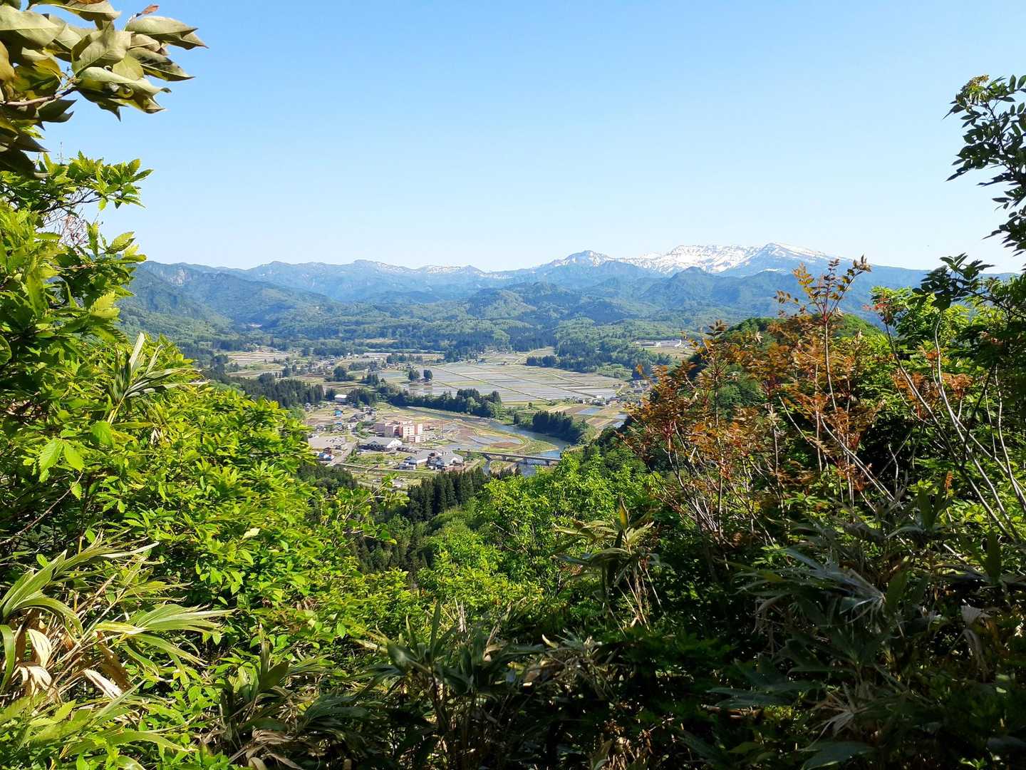 守門岳方面