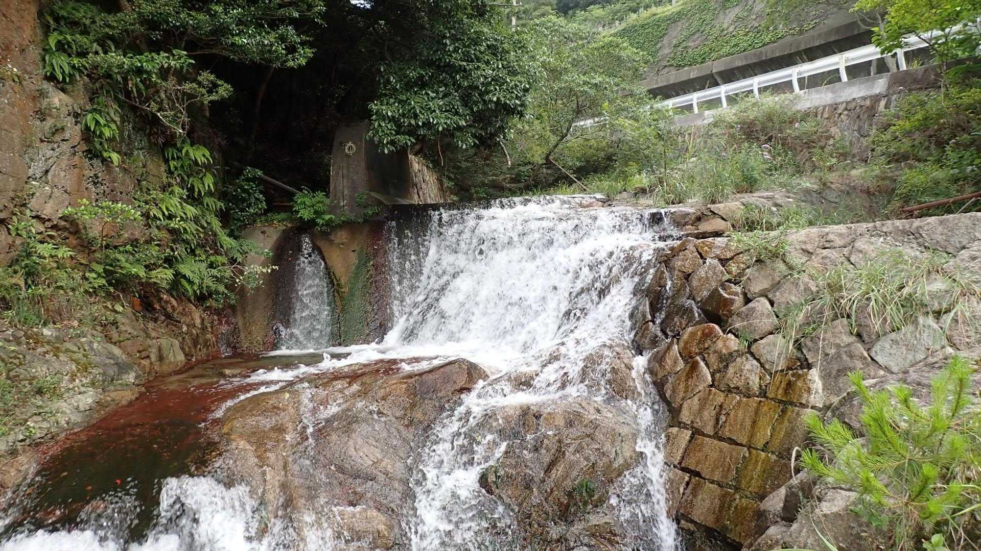 弁天滝の上から入渓🤗