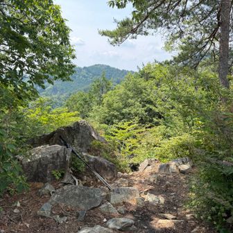 古賀志山を望む。景色はこれだけ
