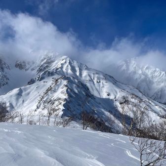 この斜面！いつか滑りたいな〜