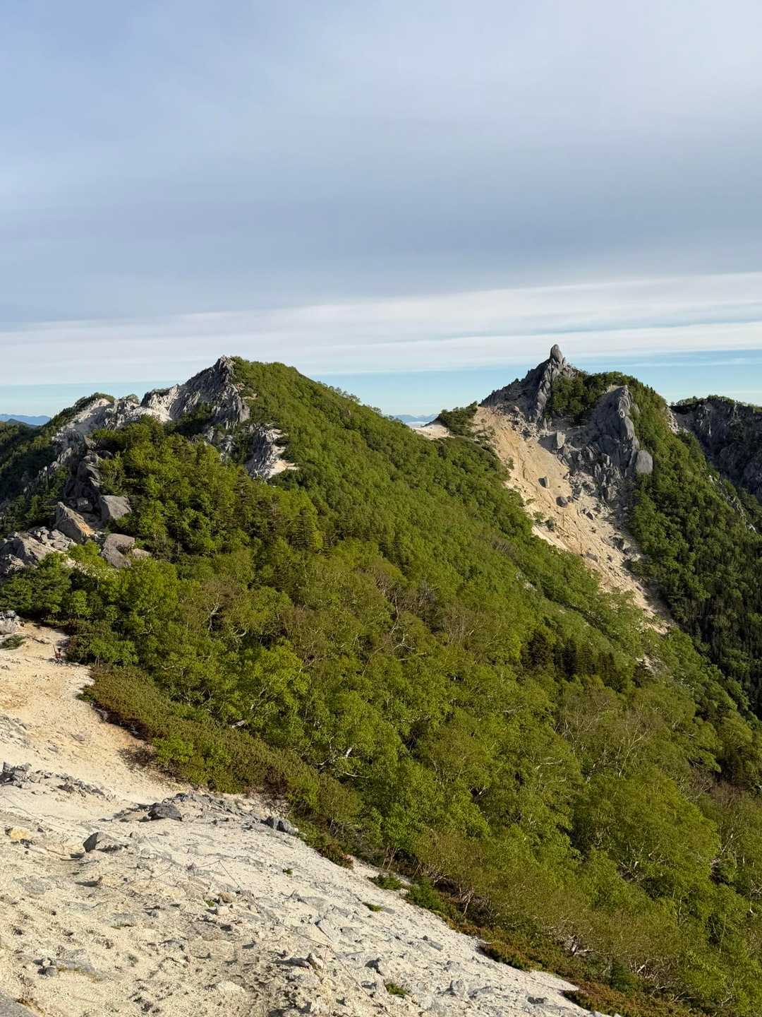 鳳凰三山🐦‍🔥テント泊⛺️[2日目] / Triceratopsの登山データ | YAMAP