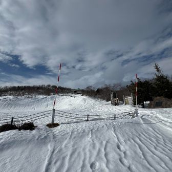 中央コースから

まだ雪は少ない、、
薄衣だけ