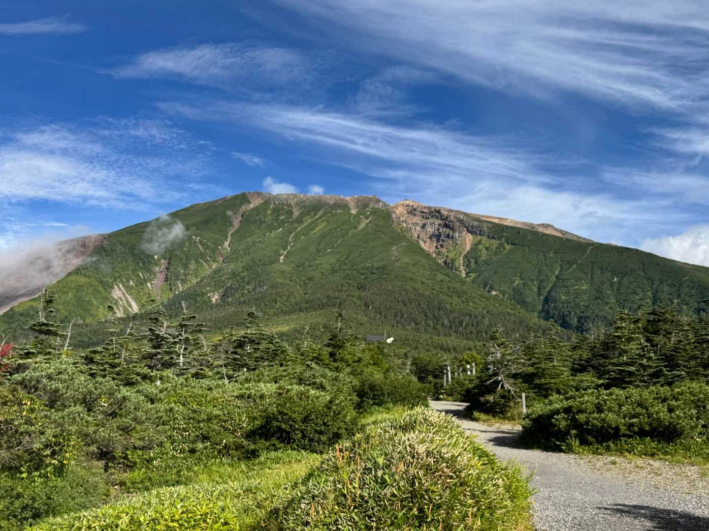 雲海の上のなので晴れ☀️