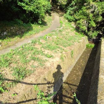 小さな橋を渡れば登山道